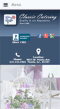 Mobile Screenshot of classiccateringltd.com